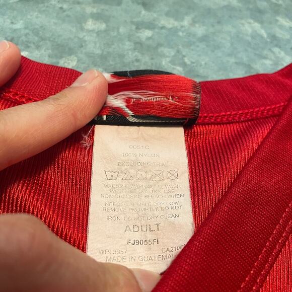 Vintage Jack Frost # 31 Football Jersey Mens Medium Rawlings Red - Picture 9 of 16